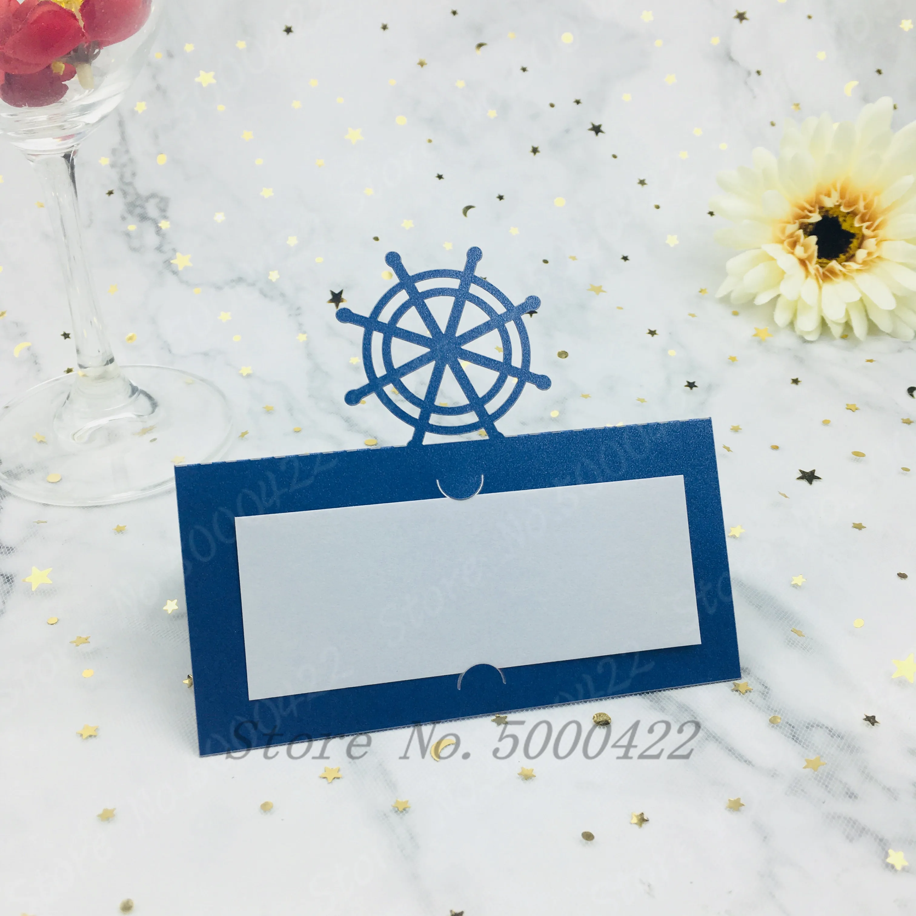 

50 шт., открытки с именем стола в морском стиле, Свадебный декор, пригласительные сообщения, поздравительные открытки, аксессуары для сиденья