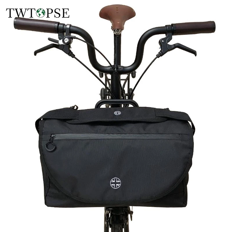 Twtopse Bicycle British Flag S Bag For Brompton Folding Bike Bicycle