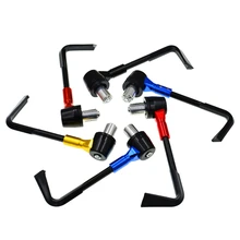 22 мм Аксессуары для мотоцикла, мотоцикл ручка тормоза защищает CNC роговые ручки ударопрочные ручные тормоза рычаг сцепления