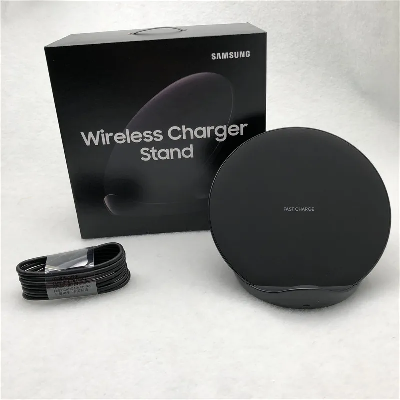 Wireless with box samsung S9 QI беспроводной быстрое зарядное устройство Подставка для Galaxy S6 S7 edge S8 s9 S10 plus Note 3 4 5 8 9 iPhone 8 X XR plus - Тип штекера: Wireless with box