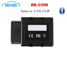 Re com interface bluetooth para renault obd diagnóstico & programação multi-idioma RE-COM substituir pode grampear a mesma função
