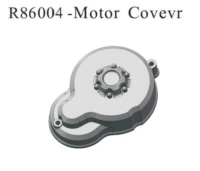 1 шт. RGT 86100 модель автомобиля мотор редуктор крышка R86004 коробка передач корпус