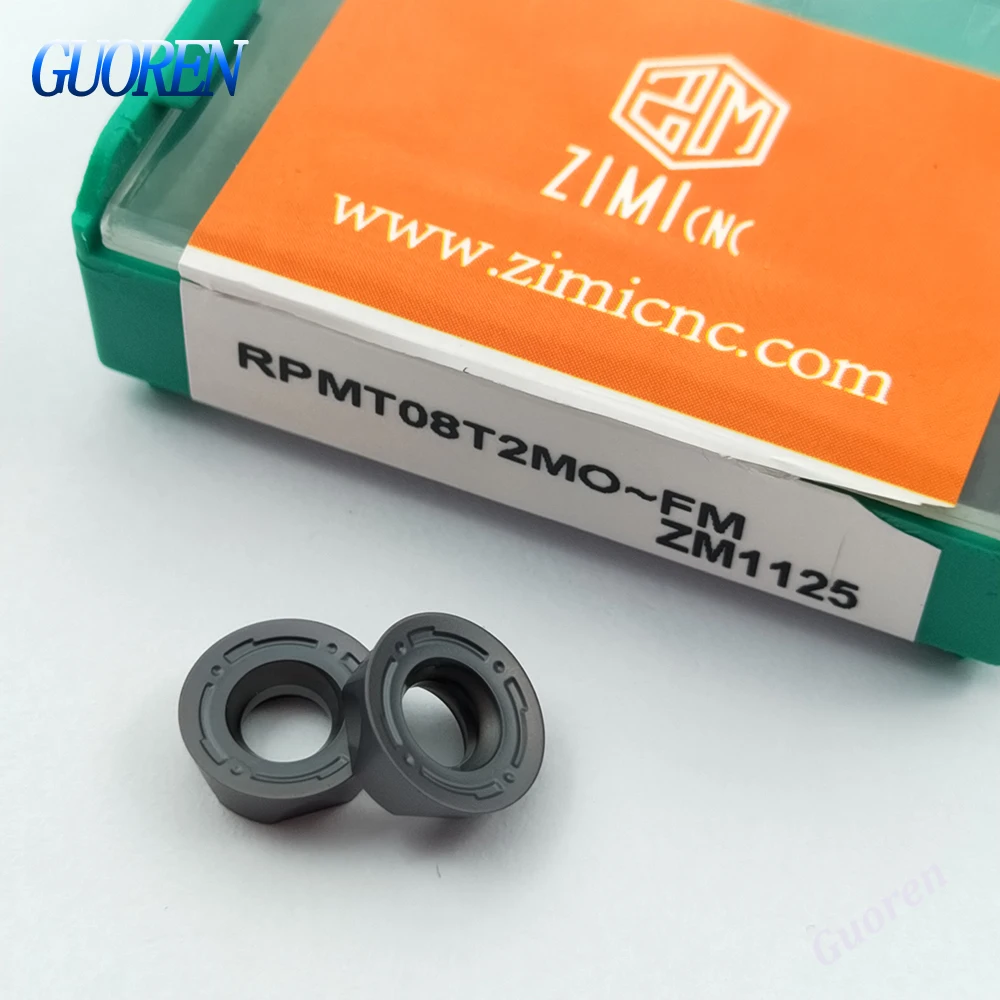 RPMT08T2MO-FM CNC TOOL Carbide Milling insert For stainless steel and steel 10P