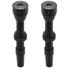 

2 Pair 44Mm Tubeless Air Valve For Road Bike & MTB Tubeless Valve Stem
