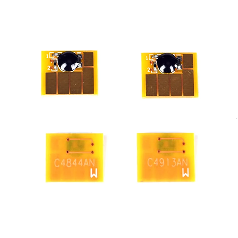 

1Set 4 pcs ARC Auto Reset Chips compatible for HP 10 82 for hp500 DesignJet 500 800 C4844A C4911A C4912A C4913A