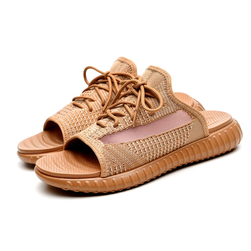 

Summer Breathable Flying Woven Men Casual Shoes Mens Slippers Young Chaussures Male Sneakers Zapatillas Deportivas Hombre