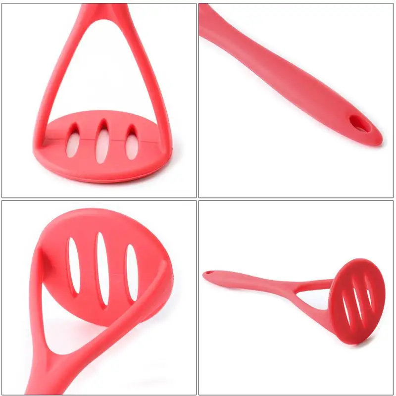 1pc Silicone Potato Masher Potato Press Crush Cooking Tool Kitchen Mashed Potatoes Crush Strap Pressure Tool Kitchen Accessories