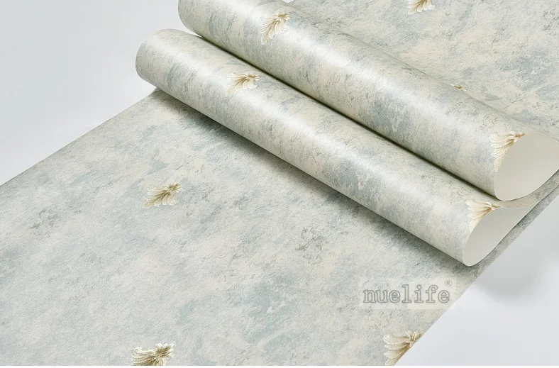 Винтажный пестрый американский стиль нетканые обои 3D greenembossed Простой Европейский спальня гостиная ТВ фон обои