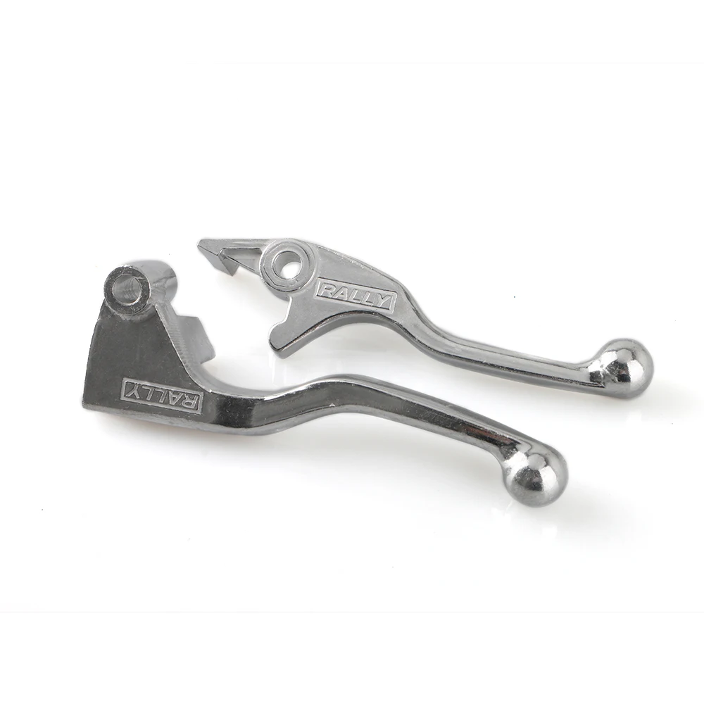Chrome Для Kawasaki KLX250 KLX125 KLX150 2008- аксессуары для грязного велосипеда KLX 250 125 150 рычаг тормоза сцепления мотоцикла хром - Цвет: Chrome