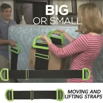 

Moving artifact light and simple Landle adjustable moving and lifting belt suitable for furniture box mattress