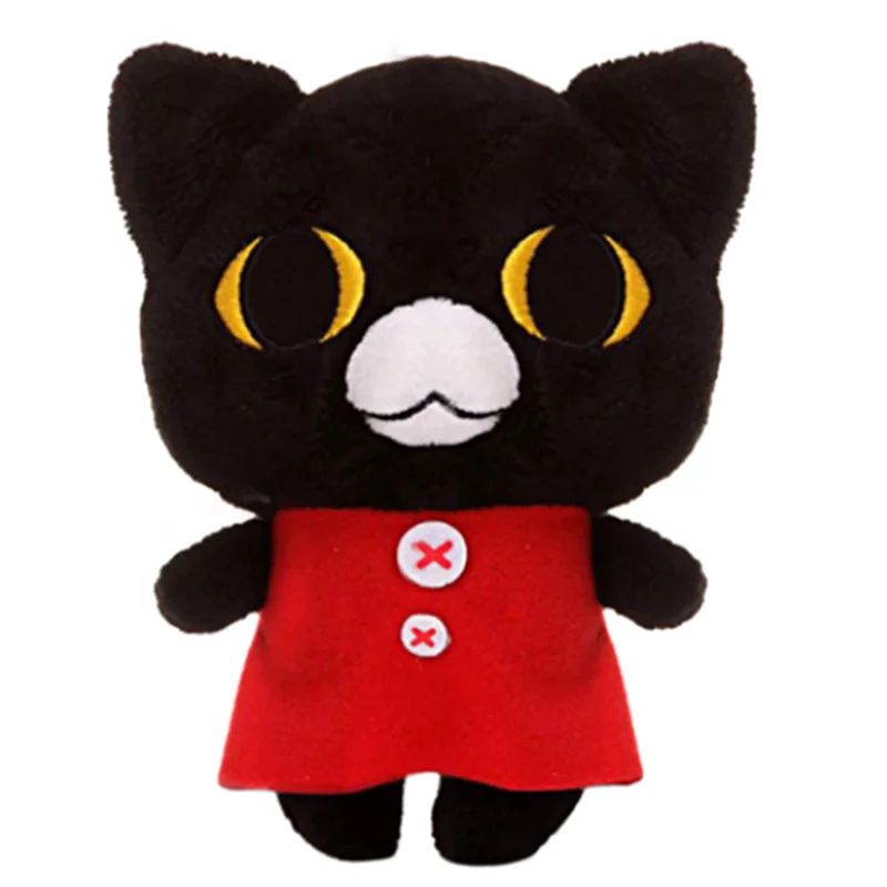 Sentimental Circus Kuro Cat Plush Toy 35cm Big Kawaii Stuffed Animals Cute Anime Plushies Kids Toys for Girls Children Gift