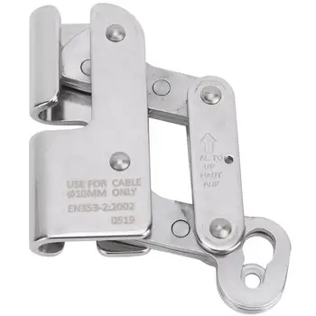 

CA-Z931/8MM Stainless Steel Climbing Anti Fall Self-Locking Equipment Anti-Drop Protection Tool new