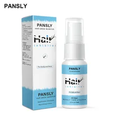 Перманентное удаление волос ингибитор бикини безболезненные ноги бороды подмышки Гладкий ремонт кожи лица Лобки волос Стоп рост спрей 20 мл