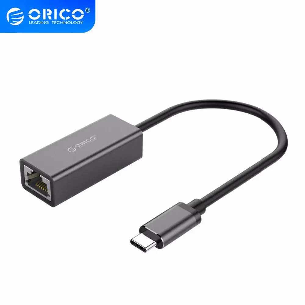 USB C 3 1 в RJ45 Gigabit Ethernet адаптер ORICO для MacBook samsung Galaxy S9 S8 huawei mate P20 P10 Pro type