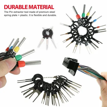 

78x Wire Terminal Removal Tools Car Electrical Pin Stainless Steel 301