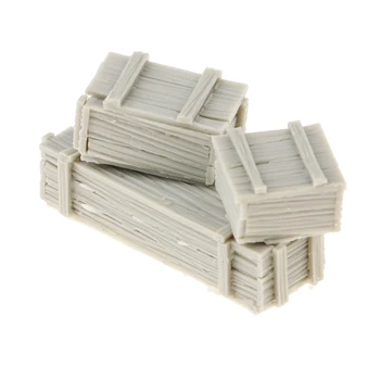 

1:35 Resin Unpainted Model Soldiers Scenery Accessories Caisson Box Case DIY