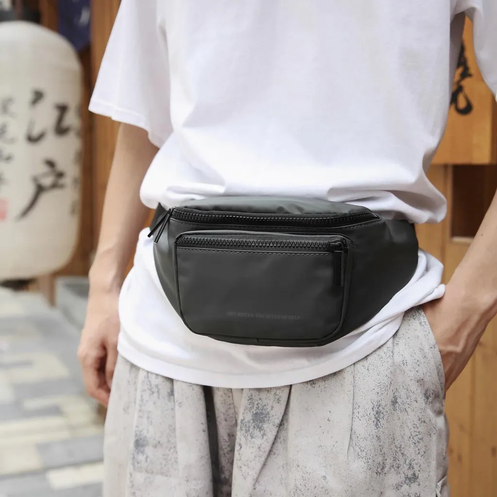 CONEED Fashion Waist Packs Unisex Large Capacity Sports Messenger Shoulder Bag Pouch For Women Run Outdoor Sports Chest Bag