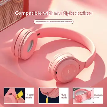 

Y08 Maca Faucet Wearable Bluetooth Headset Wireless Bluetooth HiFi Stereo Over Ear Headphone Headset with Mic Support TF Card