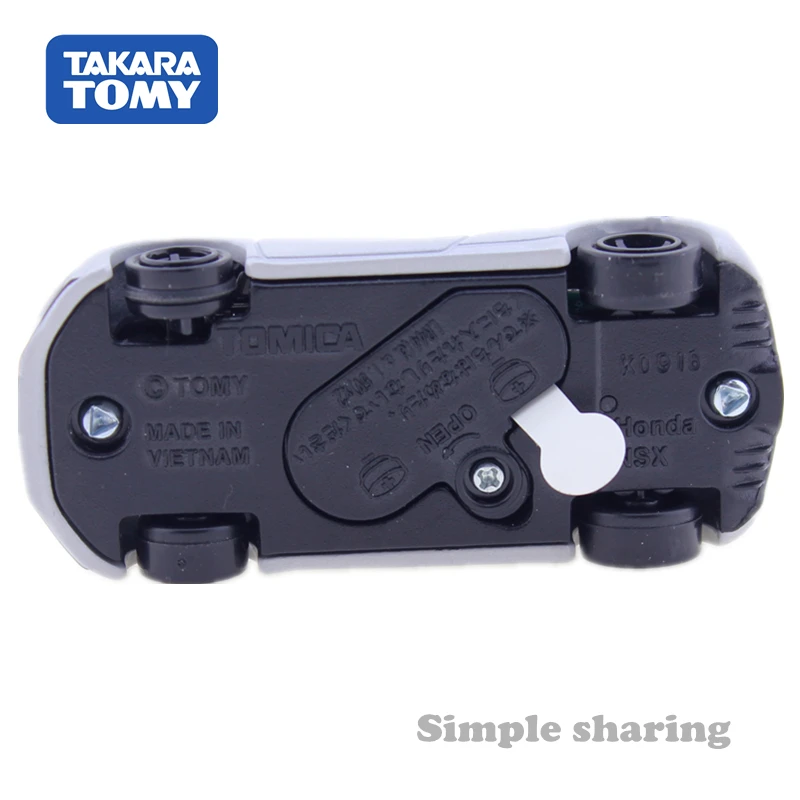 Takara Tomy Tomica 4DHonda NSX Nouvelle Автомобильная игрушка мир звук и вибрация литье под давлением горячая модель комплект забавные волшебные детские игрушки миниатюрная кукла