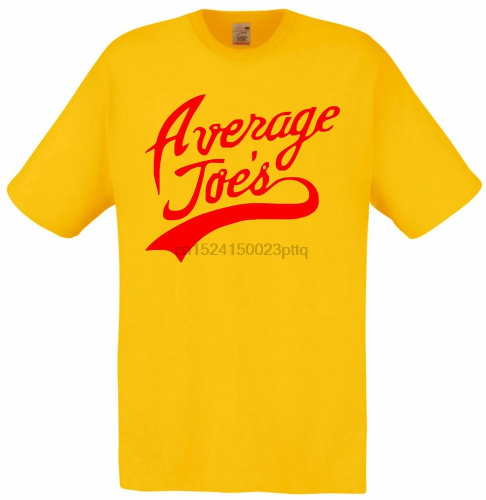 AVERAGE JOES T-SHIRT INSPIRED BY FILM DODGEBALL FUNNY DESIGN UNISEX TEE TOP |