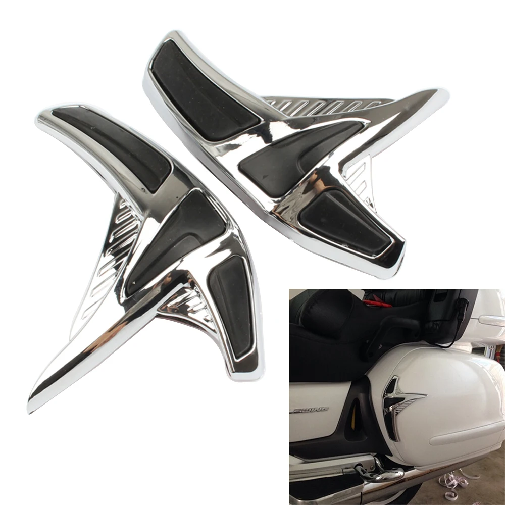 Левая и правая боковая коробка Защитная крышка для Honda Goldwing GL 1800 2001 2011 05 07 09