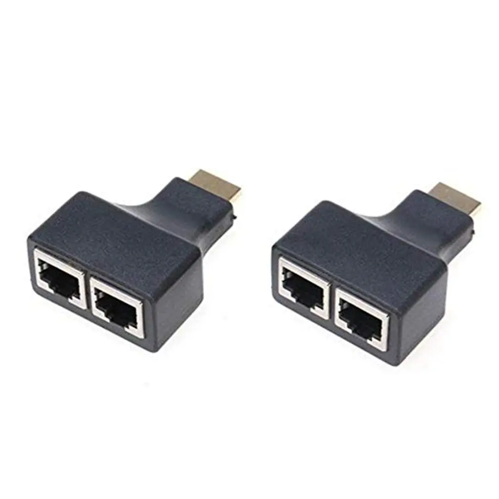

HDMI Extender Signal Extension 30M Portable HDMI Dual Network Cable Network Extension Cable HDMI HD Extension Cable