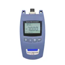Mini Portable FTTH Optical Power Meter OPM Optic Fiber Cable Tester-70dBm~+10dBm SC/FC Universal Connector TL-520