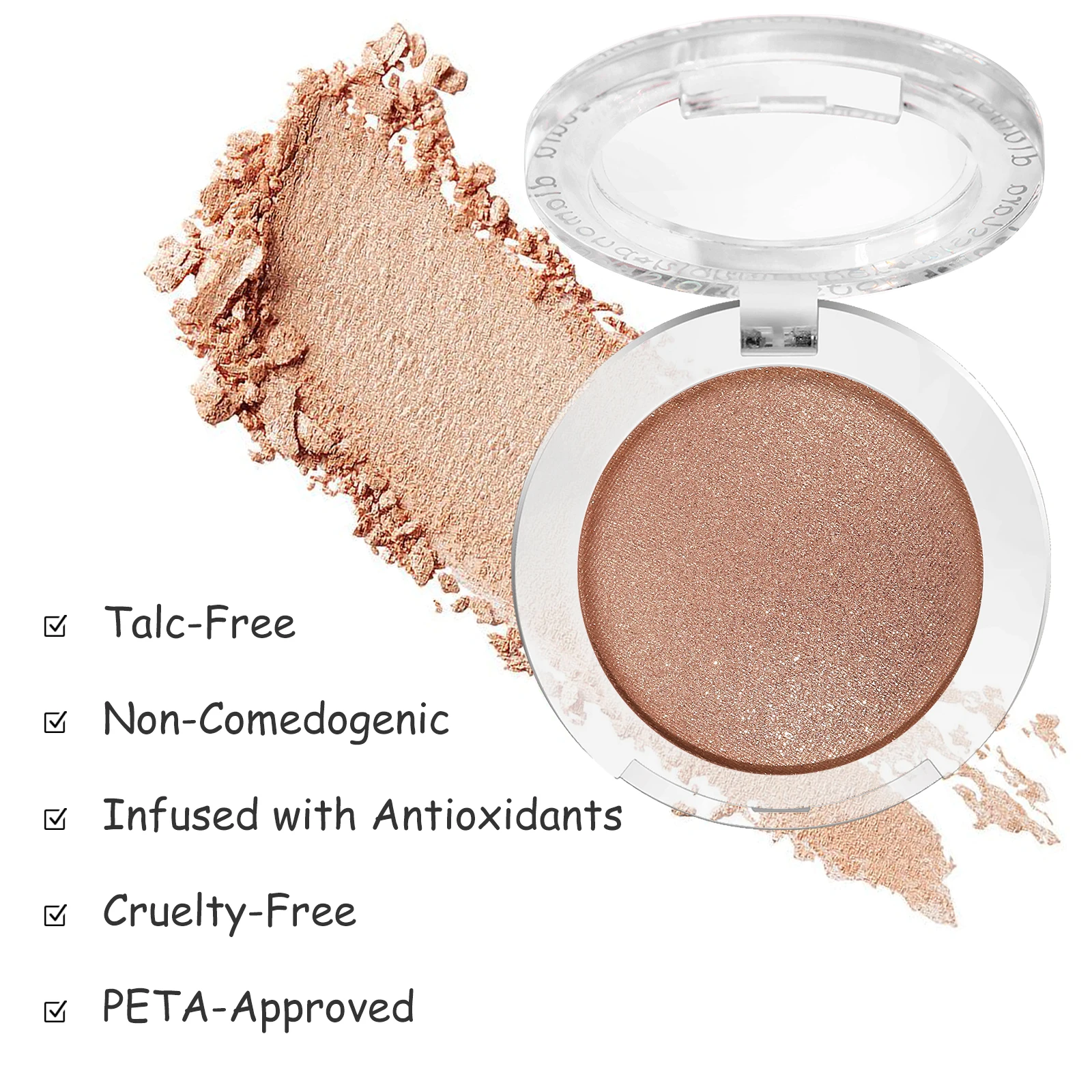 glitter free highlighter