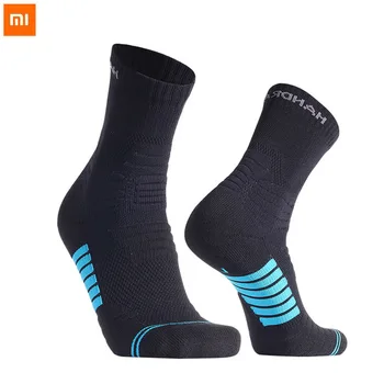 

Original Xiaomi Mijia 1 pair Hanjiang Basketball Socks Elite Series Breathable Wear Protection For Sport high quality Sport Sock