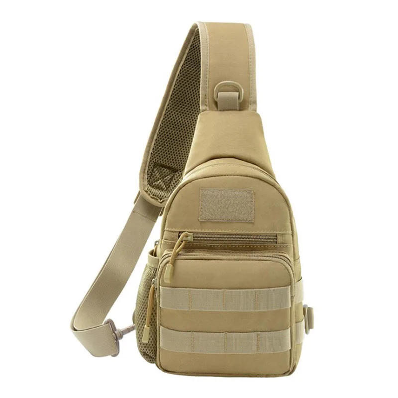 Походный рюкзак спортивный альпинистский наплечный рюкзак тактический походный охотничий рюкзак для рыбалки на открытом воздухе Военная сумка на плечо - Цвет: Khahi