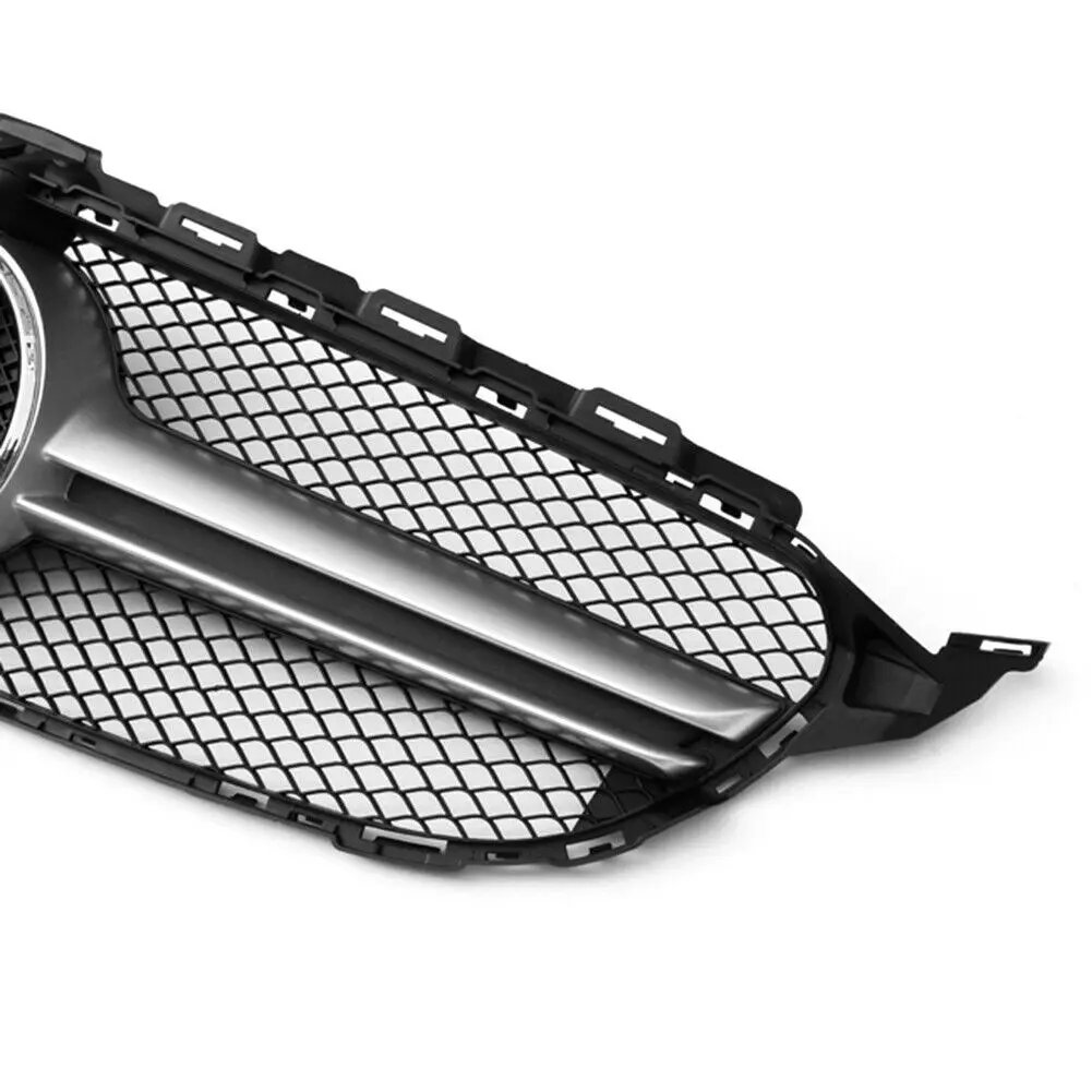 Передняя решетка решетки для Mercedes Benz C class W205 C200 C250 C300 C350- без камеры