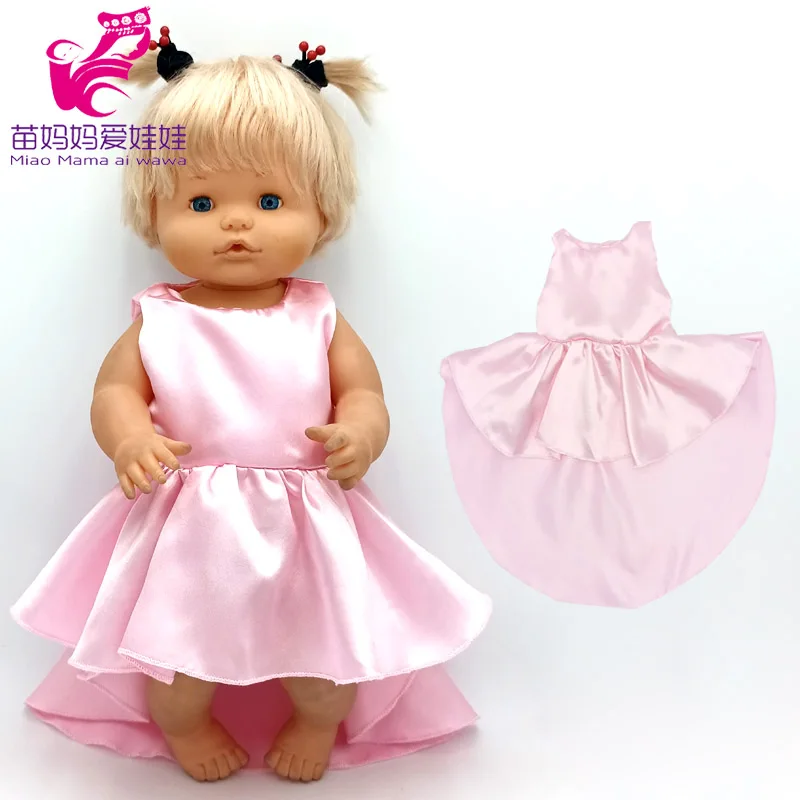 16" Nenuco Doll Hooded Fur Bathrobe Ropa Y Su Hermanita 40 Cm Reborn Baby Doll Toy Clothes