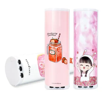 

Multifunctional Password Pencil Case Solar Calculator Mirror High Capacity Stationery Box Pencilcase Pen Box School Supplies