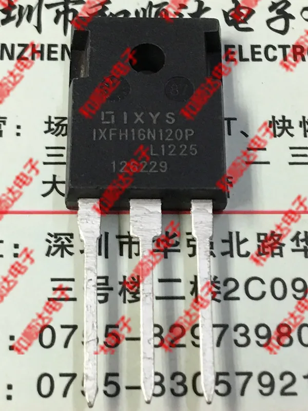 5pcs/lot IXFH16N120P TO-247 1200V 16A