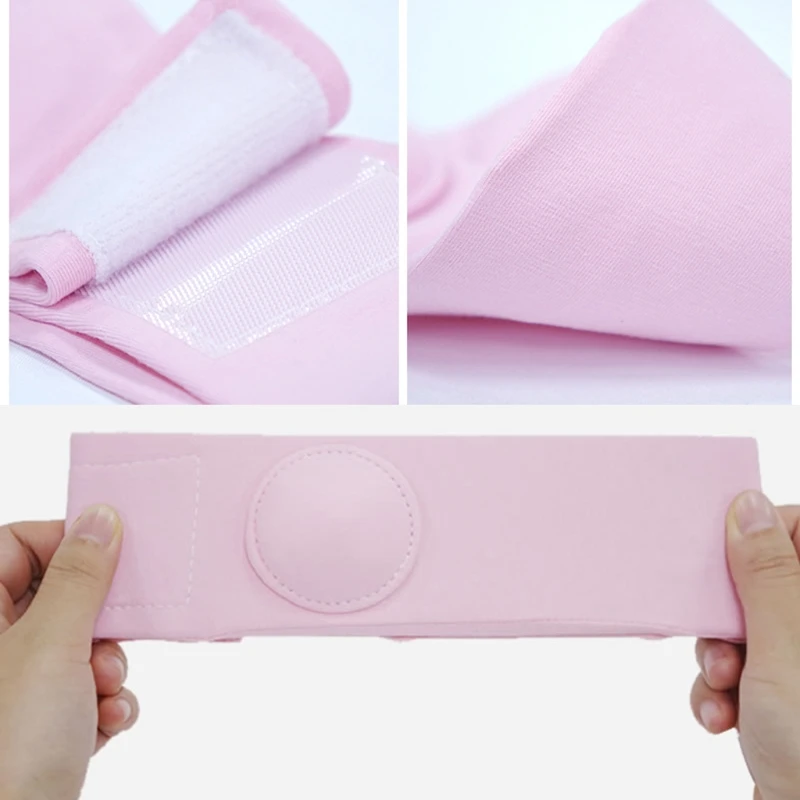 Umbilical Hernia Therapy Treatment Belt 2 Pcs/Box Breathable Bag Elastic Cotton Strap for 0-1 Years Old Baby Children Infant