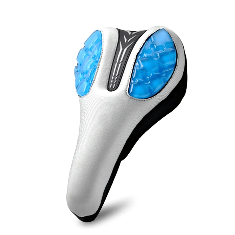 

Silicone Bike Seat Saddle Cover Anti-slip Breathable Soft Mountain Bike Seat Protector Pad Outdoor Cycling Bicycle Accessories