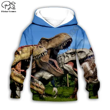 

Child Kid baby girl clothing boy son cartoon Anime Dinosaur print 3D Hoodie Sweatshirt/jacket toddler pullover pant K5