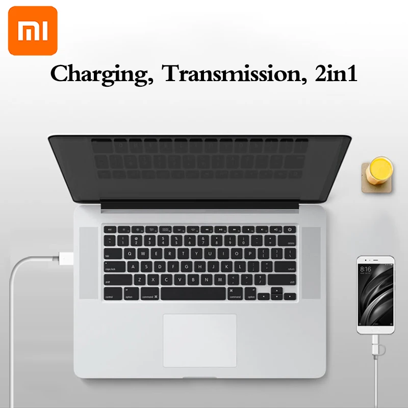 XIAOMI 1M 2A Многофункциональный 2 в 1 USB кабель Micro USB-Type C Быстрая зарядка дата кабель для samsung Xiaomi 5 5S 4 Redmi 6 6A 7