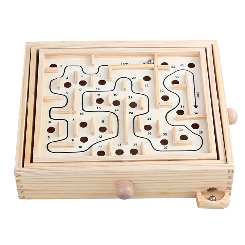 Классические интерактивные деревянные игрушки для детей Развивающие игры