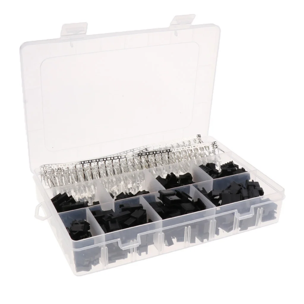 560X JST 2.5mm SM 2 3 4 5-Pin Battery Connector Plug Male Female Assortment