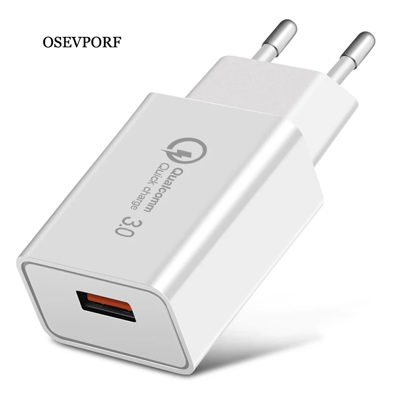 

USB Charger Quick Charge 3.0 For iPhone X 8 7 11 Fast Wall Charger For Samsung S10 S9 Xiaomi mi 8 9 Huawei Mobile Phone Charger