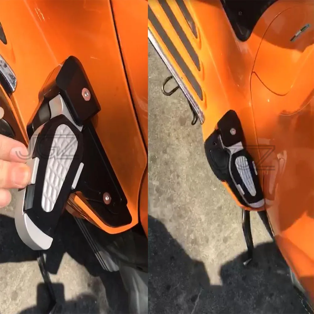 Для Vespa Primavera Sprint 150 2017 2018 мотоциклетные складные ступни подставки коврики задние
