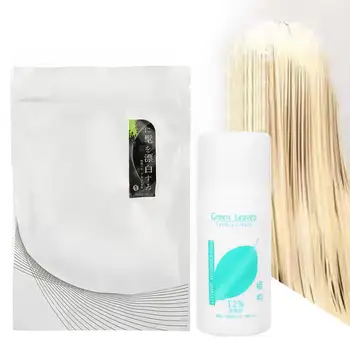 

Professional Hair Whitening Cream Hair Dye Cream Bleaching Hairdressing Powder with Dioxygen Milk Permanent Hair Dye Products