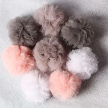 Украшение для детской комнаты, гирлянда, марлевые шарики для свадебной вечеринки, детская комната, москитная сетка, сетка для кроватки, аксессуары