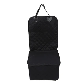 

Pet Front Seat Cover for Cars, Dog Car Seat Cover, Nonslip Rubber Backing with Anchors, Black
