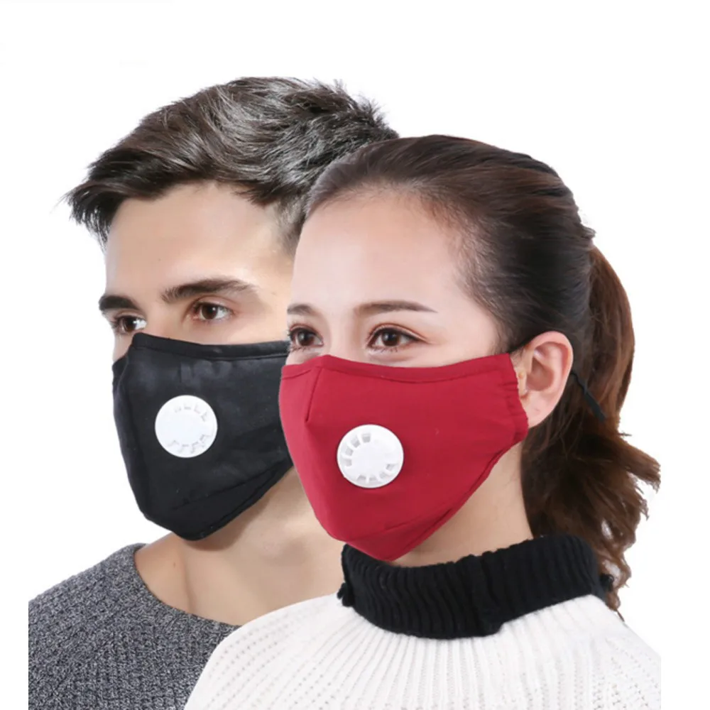 

Anti Pollution /PM2.5 Mask Dust Respirator Washable Reusable Masks Cotton Unisex Mouth Muffle Allergy/Asthma/Travel/ Cycling