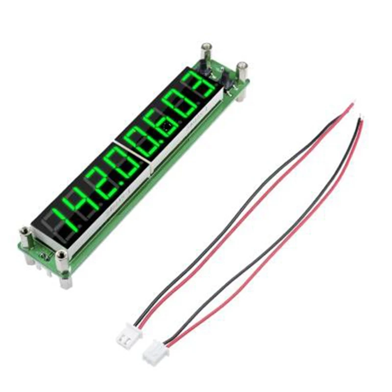 Ledデジタル周波数計,rf信号カウンター,0.1hz〜60mhz,20mhz〜2400mhz,2.4ghz,8桁|周波数メーター ...