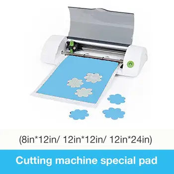 

8x8/12x12/12x24" Replacement Cutting Mat Movable Adhesive Pad For Silhouette Cameo Plotter Machine Clear Film Cover Dustproof