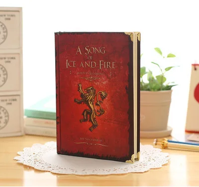 Записная книжка "Игра престолов", записная книжка "Песнь Льда и Огня", размер А5, офисные канцелярские принадлежности, Офисная записная книжка для студентов - Цвет: Фиолетовый