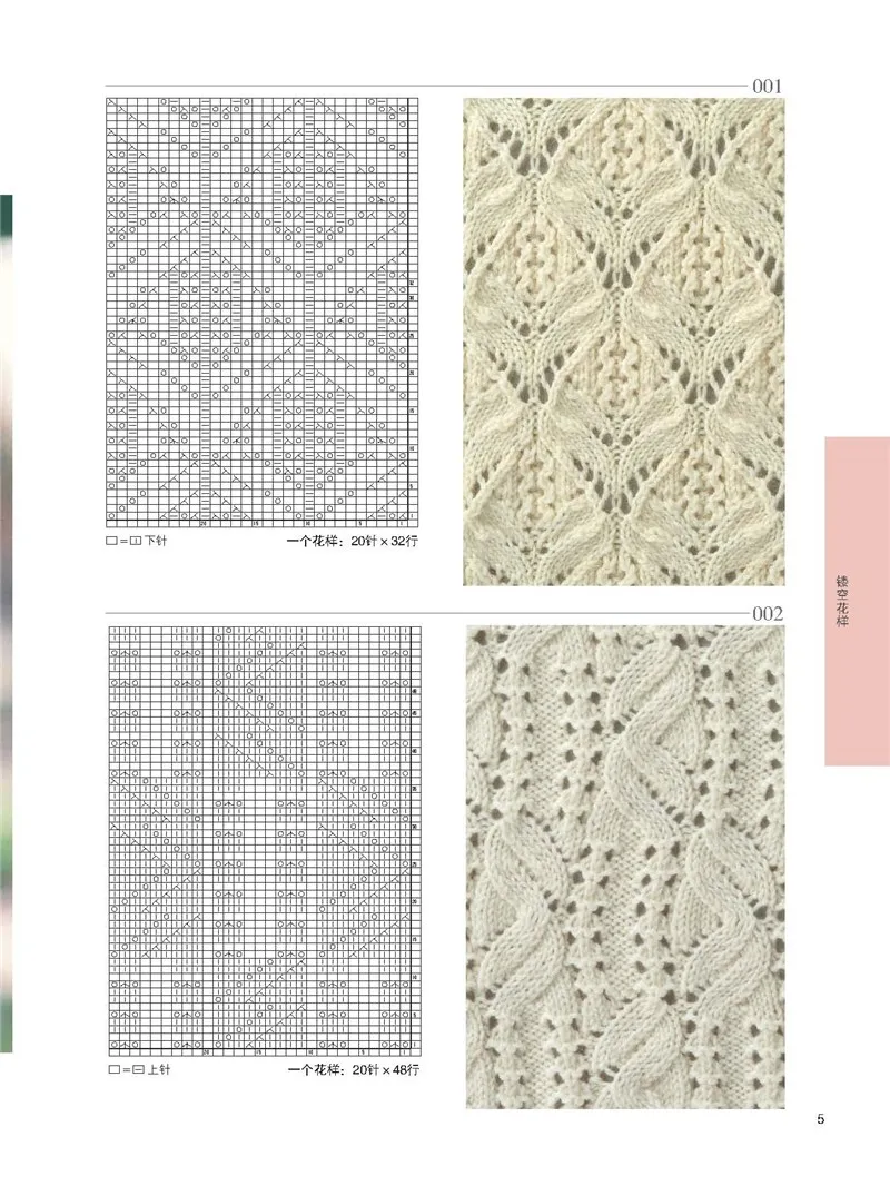 New Arrivel 2PCS/LOT Knitting Patterns Book 250 / 260 BY HITOMI SHIDA Japanese Classic Weave Patterns Chines edition